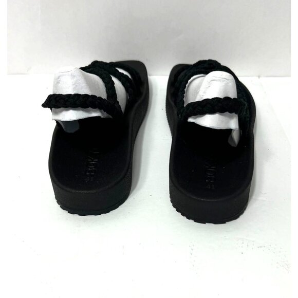 Bokyna Elevate Arch Support Comfort Sandals Black EU 40/US 9 NWOT Braided Strap - Picture 6 of 9